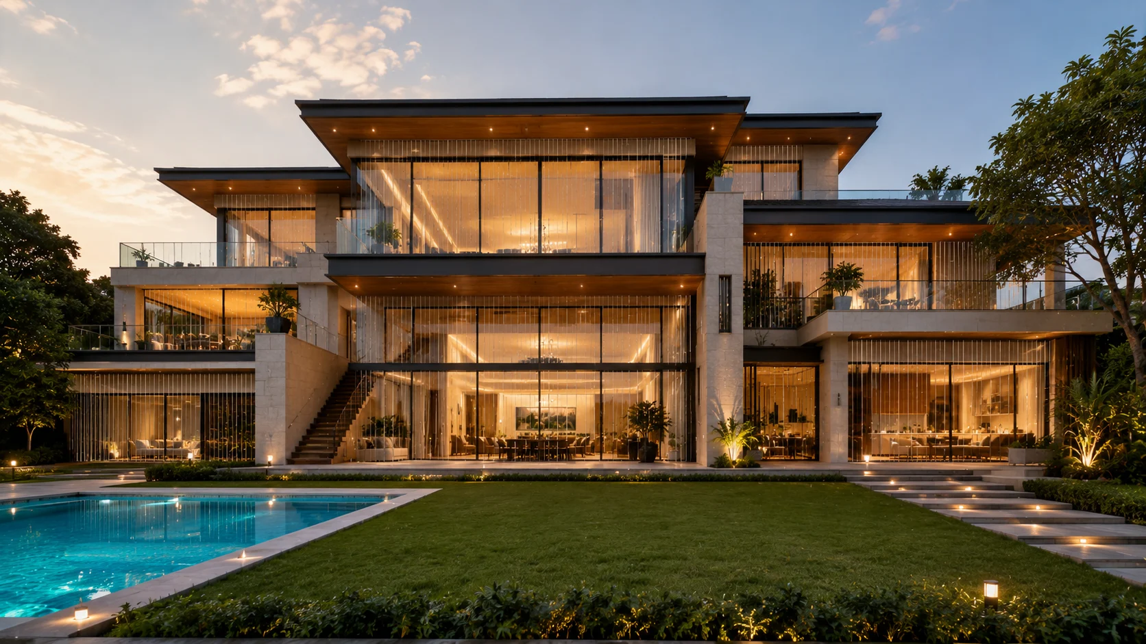 Villa Invisible Grills in Hyderabad